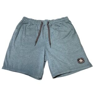 Baja Llama Men's Athletic Heather Blue Shorts Casual Gym‎ Workout Size L - NWOT